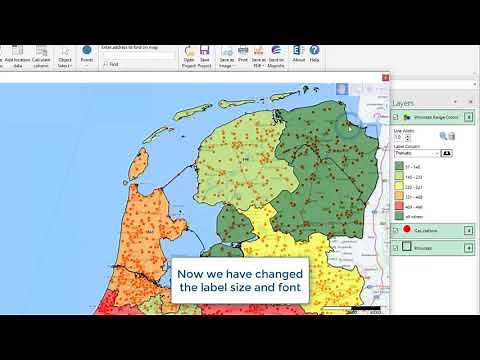 Excel E-Maps | How to change the Range Colors