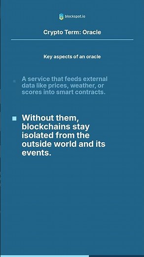 What is an Oracle? | Crypto Terms Explained