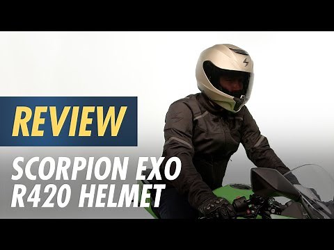 Scorpion EXO-R420 Helmet Review at CycleGear.com