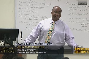 Playwright August Wilson and Fences
