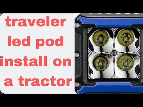 Traveller led light install part 1