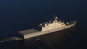 U.S. Navy tests new warship