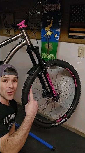 Rockshox Domain or Zeb Fender Installation #rockshox #fork #mtb #fender #mtblife #mtblove