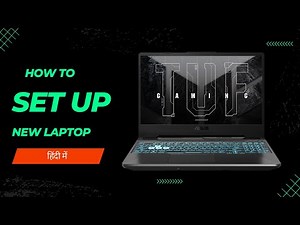 How to set up new laptop | How to set up laptop First time | Asus TUF | Hindi | India Tech