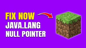 How To Fix Minecraft Java.Lang.NullPointerException Error
