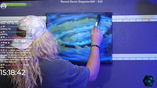 Paint and Vibe! | FEB PC GIVEAWAY! | Costume-A-Thon DAY 47! |