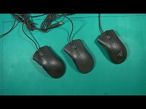 鼠标双击先别扔，简单换微动就解决。雷蛇炼狱蝰蛇Razer Mouse maintenance DeathAdder 2013，蝰蛇幻彩，蝰蛇精英鼠标拆解，维修，换微动，雷云驱动设置宏