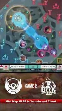 [Mini Map] BTR vs GEEK - Game 2 - Week 9 Day 1 - Regular Season - MPL ID S16