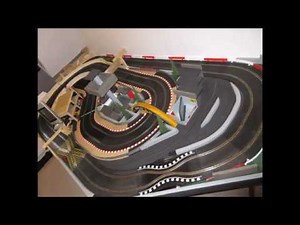 SCALEXTRIC SLOT CAR LAYOUT BUILD PART 4