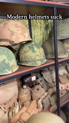 7.9K views · 891 reactions | The m1 helmet is the greatest helmet ever designed and nothing comes close. #ww2 #wwii #ww2helmet #worldwartwo | past.wars.collecting | Facebook