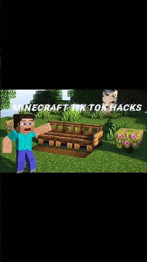 Minecraft Tik Tok Hacks : Part 7 #minecraft #tiktok #minecraftshorts #gaming