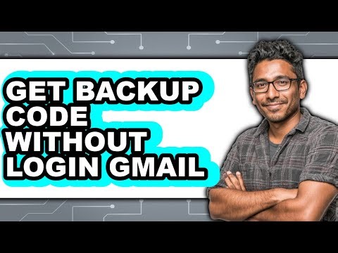 How to Get Backup Code Without Login Gmail (updated)