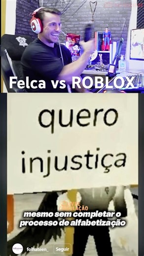 FELCA GERA PROTESTO NO ROBLOX (SUPER XANDAO REAGINDO) #roblox #superxandao
