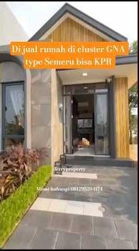 review dan unboxing rumah contoh cluster GNA type Semeru #rumahmurah #rumah #rumahdijual #ytshorts