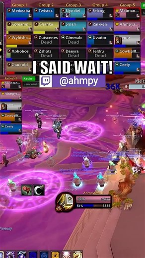 I said WAIT!