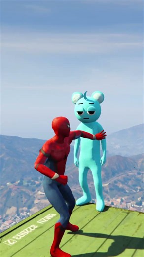 GTA 5 Spider-Man Roblox Chaos