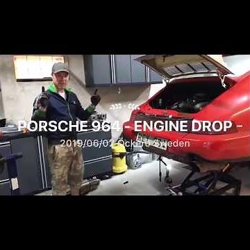 Step-by-Step Porsche 964 Engine Removal Guide | DIY Car Maintenance