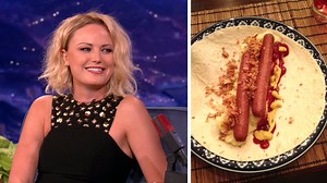Nothing makes Malin Akerman more homesick than dinner at IKEA. #CONAN | Team Coco