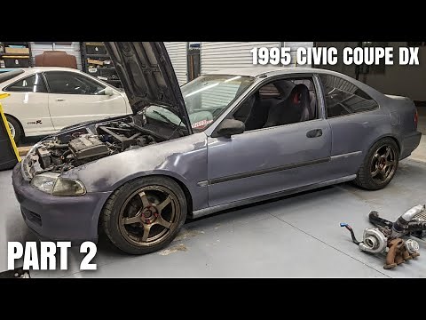 1995 Civic Coupe DX EJ2 Build - Where Do I Start? - Organizing and Some New Wheels