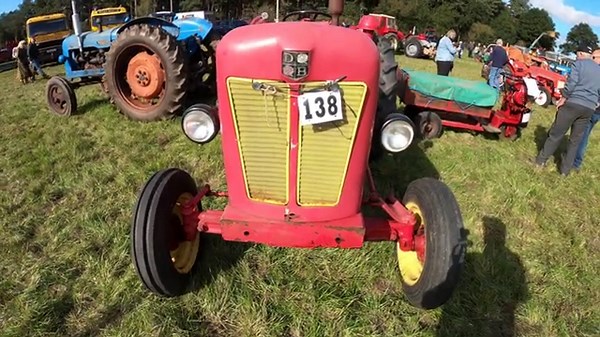 1959 David Brown 950 Implematic 2.7 Litre 4-Cyl Diesel Tractor (42HP) Southwell Ploughing Match 2024