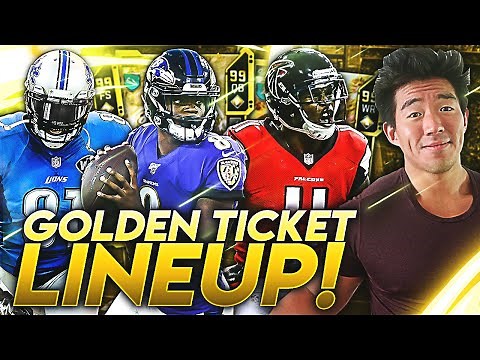 I'm Back.. ALL "GOLDEN TICKET" LINEUP! MOST EXPENSIVE TEAM IN THE GAME! Madden 20 Ultimate Team