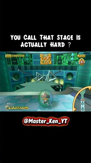 Super Monkey Ball 2 This Stage Is Hard?? #shorts #nintendo #gamecube #clips