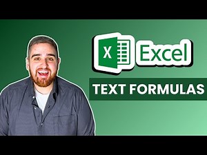 How to Clean Data in Microsoft Excel with Text Formulas | Excel for Beginners