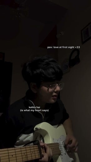 POV: Love At First Sight ❤️ | Jaana Samjho Na - Aesthetic Guitar Cover