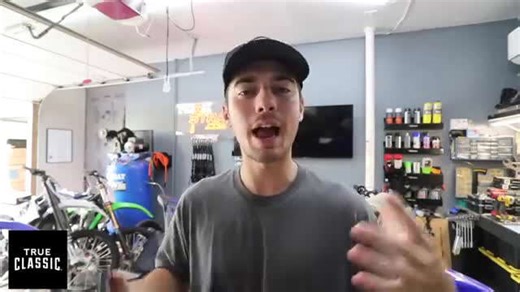 First laps on my new backyard pit bike track