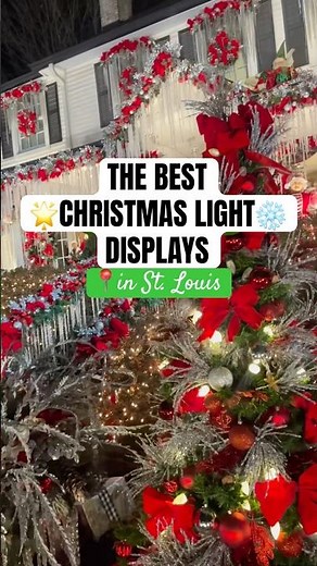 THE BEST Christmas Lights in St. Louis Mo 🎄🎁🌟 #HolidayLightHopping #ChristmasLights ￼