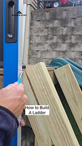324K views · 1.6K reactions | How to build a wooden ladder for a playground #ladder #playground #2x6 #deckboard | Go Build Stuff | Facebook