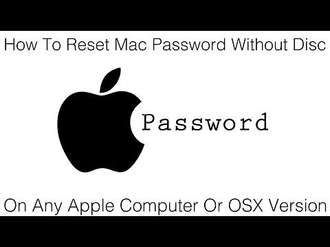 How To Reset Mac Password Without Disc On Any Mac Computer Or OSX Version Tutorial: Easiest Way!