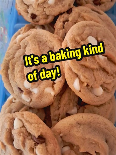 Baking is one of my hobbies - kinda wish I didn't bake as much🤣. Find my chocolate chip cookie recipe on my website at amish-heritage.org #examishgirl #amishtiktok #baking #sourdough