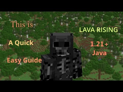 Minecraft: Lava Rising Commands 1.21+