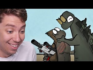 Reacting To Godzilla vs Monkey Part 8-9
