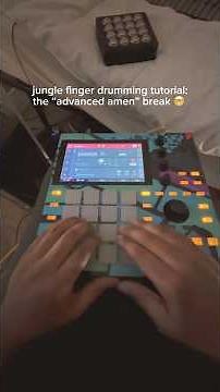 Jungle Finger Drumming Tutorial #2 (Advanced Amen Break)