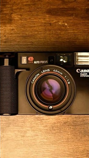 Canon AF35ML $25 Powerhouse Point & Shoot Camera (Full BTS Video Attached) #film #kodak #canon