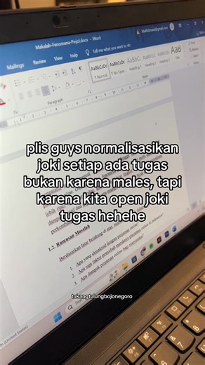 laporan pkl, makalah, proposal, coding dll, sung chat admin 1 #tukangtulungbojonegoro #bjn24jam #fyp #promoberbagirasa #foryou