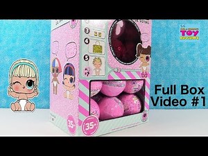 LOL Surprise Lil Sisters Series 4 Full Box Unboxing Toy Review | PSToyReviews