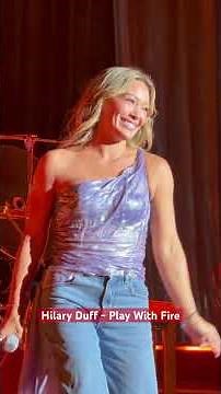 Hilary Duff Live In Cincinnati OH 7/28/2026.