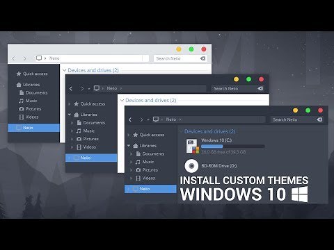 How To Install Custom Themes In Windows 10