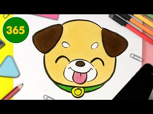 COMMENT DESSINER UN CHIEN KAWAII 🐶 comment dessiner un chiot très kawaii
