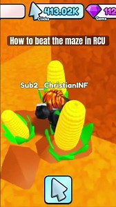 How to beat the maze in Rebirth champions ultimate efficiently