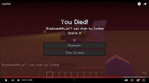 Ouchie damage sound pack Minecraft Texture Pack