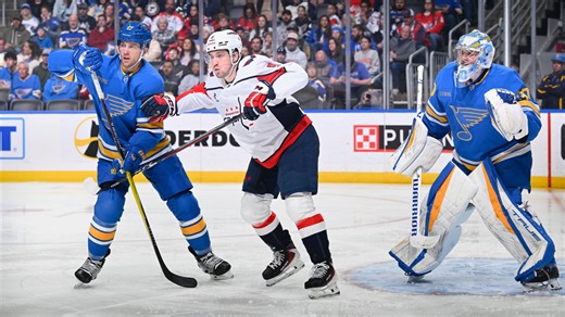 Capitals shut out by Blues, lose ground in wild-card race