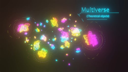 超越宇宙的尺寸对比 2024 8K 60 帧 3D