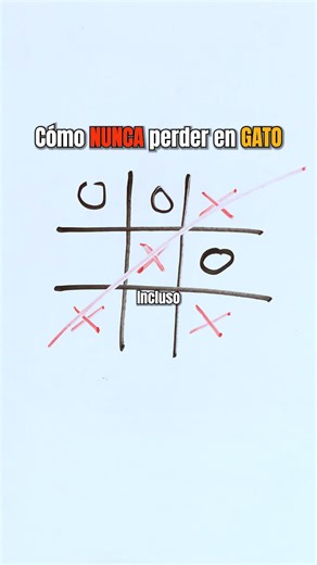 Cómo NUNCA PERDER en GATO (o Tres en Raya)? ¿Sabías que el Gato (o Ta-Te-Ti, Triqui, Michi) es un juego "resuelto"? 🐱📐 Si pierdes es porque no conoces la geometría y las simetrías del tablero. Te explico cómo el Teorema de Zermelo dicta la estrategia perfecta para nunca perder, desde este juego hasta el ajedrez. ♟️ Los matemáticos le quitamos lo divertido a todo con algoritmos. 💀✨ ¿Cómo le dicen a este juego en tu país? 🌎👇 #matematicas #cienciadivertida | Saúl Cortés
