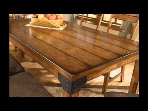 Rustic dining room tables ideas