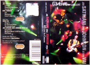 Joe Satriani, Eric Johnson, Steve Vai, G3 - G3 Live In Concert