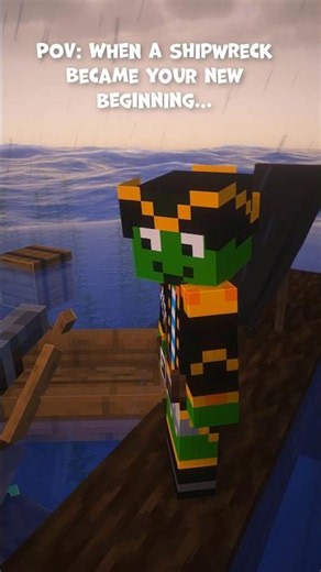 ⚓#Minecraft stories by #CaptainWurm🦜 #minecraftbuilding #shipwreck